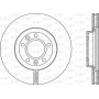 BDR2158.20 OPEN PARTS Гальмівний диск