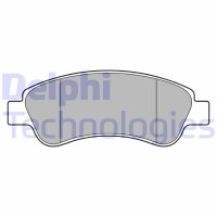 LP3660 DELPHI КомплеК т гальмівних колодок, дискове гальмо