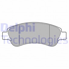 LP3660 DELPHI КомплеК т гальмівних колодок, дискове гальмо