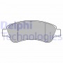 LP3660 DELPHI КомплеК т гальмівних колодок, дискове гальмо