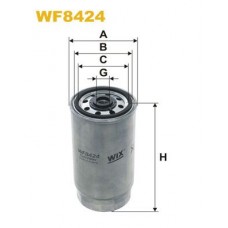 WF8424 WIX FILTERS Паливний фільтр