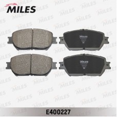 E400227 MILES Комплект гальмівних колодок дисковий гальм
