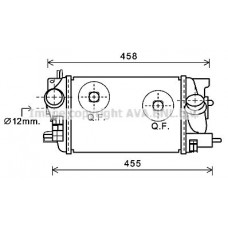 OLA4575 AVA QUALITY COOLING Интеркулер