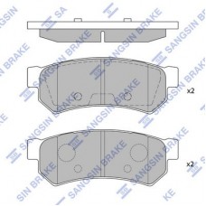 SP1257 Hi-Q КомплеК т гальмівних колодок, дискове гальмо