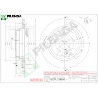 5907 PILENGA Гальмівний диск