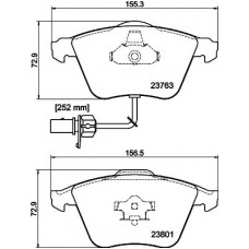 MDB2648 MINTEX КомплеК т гальмівних колодок, дискове гальмо
