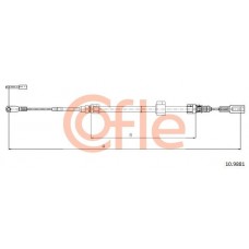 10.9881 COFLE Тросик, cтояночный тормоз