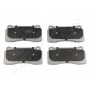 PP-103AF JAPANPARTS Комплект гальмівних колодок дисковий гальм