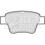KBP1920 KEY PARTS Комплект гальмівних колодок дисковий гальм
