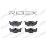 402B0016 RIDEX Комплект гальмівних колодок дисковий гальм