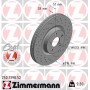 250.1398.52 ZIMMERMANN Гальмівний диск