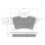 TX 10-78 TOMEX Brakes Комплект гальмівних колодок дисковий гальм