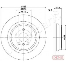 DP-0521C JAPANPARTS Гальмівний диск