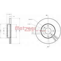 6110066 METZGER Гальмівний диск