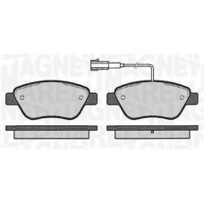 363916060126 MAGNETI MARELLI КомплеК т гальмівних колодок, дискове гальмо