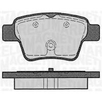 363916060179 MAGNETI MARELLI Комплект гальмівних колодок дисковий гальм