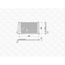 350203209000 MAGNETI MARELLI Конденсатор кондиціонера