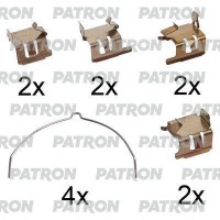 PSRK1100 PATRON Комплектуючі колодки дискового гальма