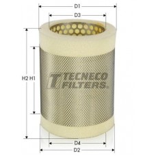 AR879S TECNECO FILTERS Повітряний фільтр