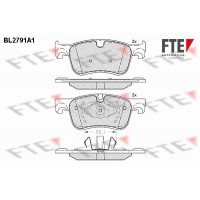 BL2791A1 FTE КомплеК т гальмівних колодок, дискове гальмо