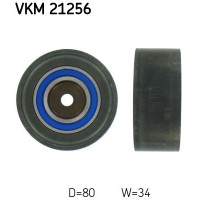 VKM 21256 SKF Паразитный / Ведущий ролик, Зубчастий ремінь