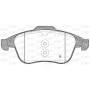 BPA1350.00 OPEN PARTS Комплект гальмівних колодок дисковий гальм