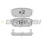 BP3105 BREMSI Комплект гальмівних колодок дисковий гальм