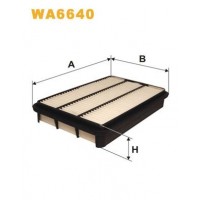 WA6640 WIX FILTERS Повітряний фільтр