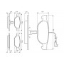 0 986 424 246 BOSCH Комплект гальмівних колодок дисковий гальм
