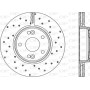 BDRS1958.25 OPEN PARTS Гальмівний диск