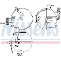 996296 NISSENS Компенсаційний бак охолоджувальна рідина