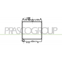 DS005R004 PRASCO Радіатор охолодження двигуна
