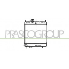 DS005R004 PRASCO Радіатор охолодження двигуна