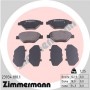 23934.180.1 ZIMMERMANN Комплект гальмівних колодок дисковий гальм