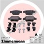 24150.175.1 ZIMMERMANN КомплеК т гальмівних колодок, дискове гальмо