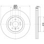 MDC2068 MINTEX Гальмівний диск