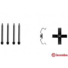 A 02 258 BREMBO Комплектуючі колодки дискового гальма