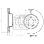 175190 FEBI BILSTEIN Гальмівний диск