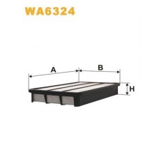 WA6324 WIX FILTERS Повітряний фільтр