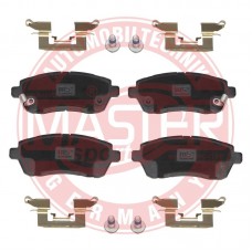 13046057942N-SET-MS MASTER-SPORT GERMANY Комплект гальмівних колодок дисковий гальм