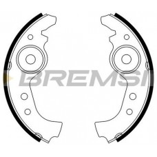 GF0290 BREMSI Комплект гальмівних колодок