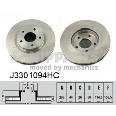 J3301094HC NIPPARTS Гальмівний диск