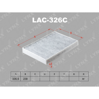LAC-326C LYNXauto Фільтр повітря у внутрішньому просторі