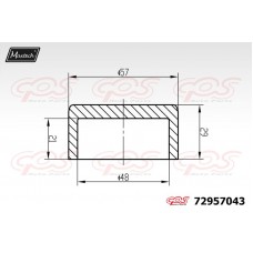 72957043 MAXTECH Поршень корпус скоби гальма