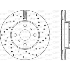 BDRS1877.25 OPEN PARTS Гальмівний диск