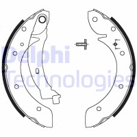 LS1716 DELPHI Комплект гальмівних колодок