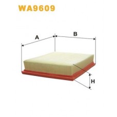 WA9609 WIX FILTERS Повітряний фільтр