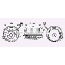 VN8399 AVA QUALITY COOLING Вентилятор салону
