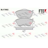 BL1739A2 FTE Комплект гальмівних колодок дисковий гальм