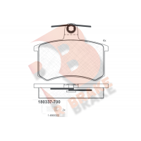 RB0337-700 R BRAKE КомплеК т гальмівних колодок, дискове гальмо